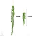 thumbnail image 3 of Gustave 1Pc Artificial Hanging Plants, Fake Succulent String of Pearls Fake Hanging Vine for Wedding Party Home Kitchen Garden Wall Decoration Outdoor Indoor Ornaments "L", 3 of 11