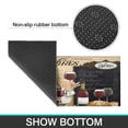thumbnail image 7 of Coffee Vintage Chef Kitchen Pattern Kitchen Mat Set Of 2,Kitchen Rugs Mats with Dirty Resistance,washable,Non-Slip,kitchen Rugs and Mats 17.7x24+17.7x48inch, 7 of 7