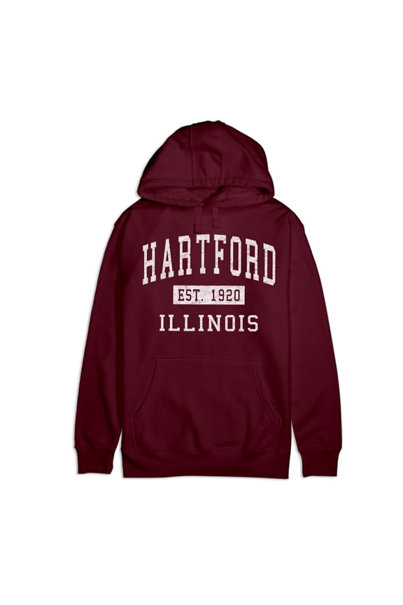 Hartford Illinois Classic Established Premium Cotton Hoodie