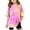 g-Pink, variant on WhouRiu Girls Casual Tie Dye Graphic Tees Short Sleeve Crew Neck Tshirt Summer T Shirts 5-14 Years