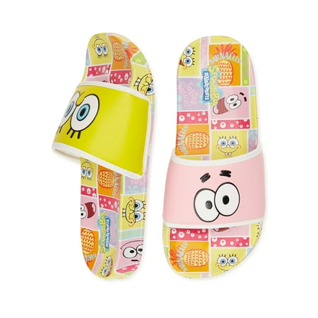 

SpongeBob SquarePants Women s SpongeBob and Patrick Sandals
