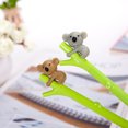 thumbnail image 3 of IKemiter Stylo Mignon Ours Forme Stylo Encre Noire Papeterie Accessoire de Bureau d'École, 3 of 6