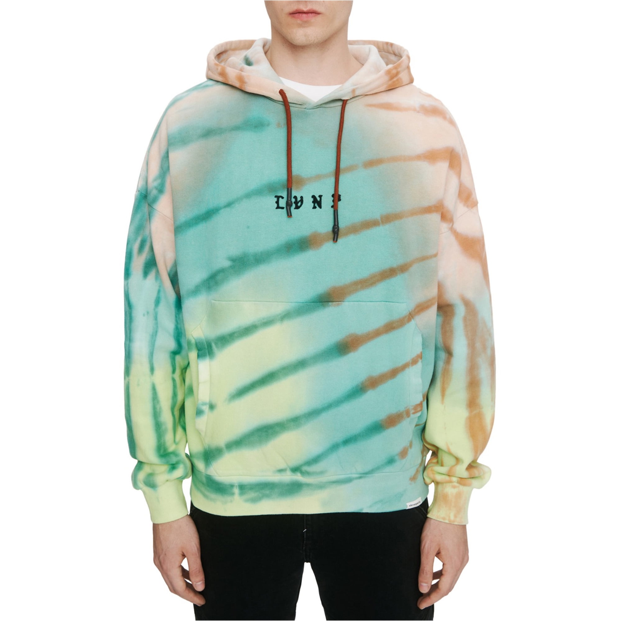 Elevenparis Mens Losing My Mind Hoodie Sweatshirt, Multicoloured, XX-Large