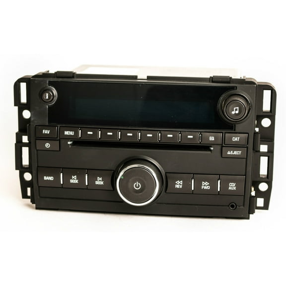 Restored GMC Chevy Truck Radio 2009-12 AM FM MP3 CD w Auxiliary Input 25974803 - UNLOCKED (Refurbished)