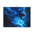 thumbnail image 1 of Fotbe Wolf Alfombrilla de Secado para Cocina con Estampado, 18x24 Pulgadas, 1 of 7