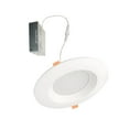 thumbnail image 2 of Bulbrite 862656 6" Integrated Led Open Canless Recessed Light - White, 2 of 7