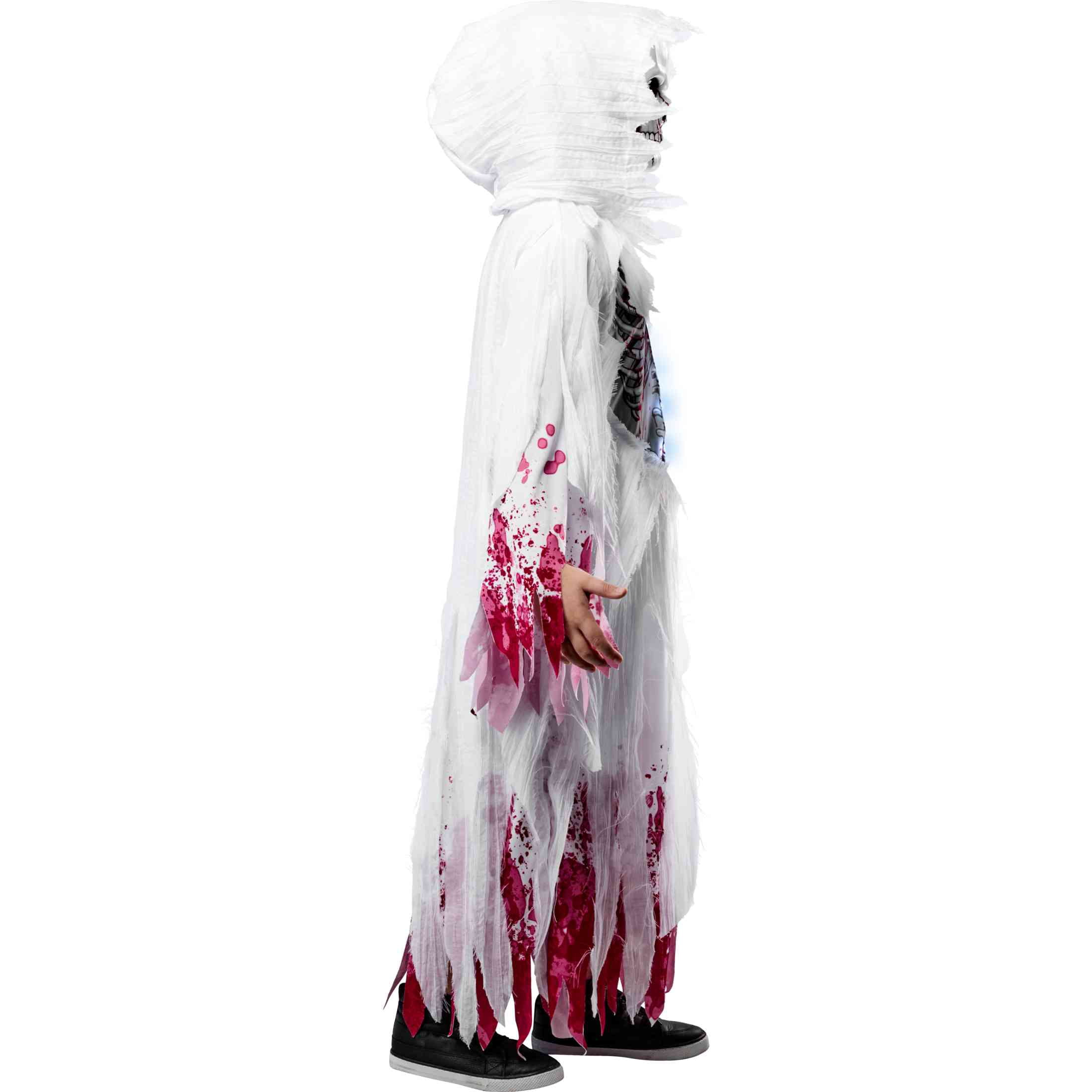 Light-Up Bloody Ghost Halloween Costume for Children, Boy's Size L (10/12), by Way to Celebrate