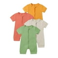 thumbnail image 1 of Baby Onesie Set Bamboo Fiber Material Fabric Comfortable for 0-24 Months Babay, 1 of 5