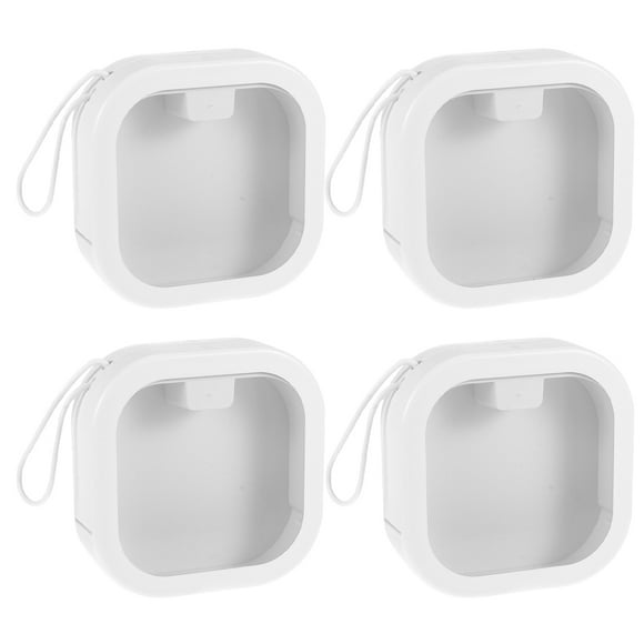 Raindrops 4Pack Multi-function Earring Case Minimalist Style for Women