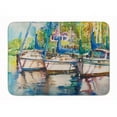 thumbnail image 1 of Carolines Treasures JMK1071RUG Safe Harbour Sailboats Machine Washable Memory Foam Mat, 1 of 4