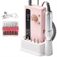 thumbnail image 1 of Taladro de Uñas Inalámbrico de Alta Velocidad, Removedor y Pulidor de Uñas Eléctrico, Pulidor de Uñas de Alta Velocidad, Color Rosa., 1 of 6