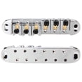 thumbnail image 2 of Puente De Cordal Puente de guitarra Puente de guitarra eléctrica de metal para guitarra eléctrica LP (plata) Likrtyny  Para Estrenar, 2 of 8
