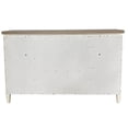 thumbnail image 6 of Pemberly Row Contemporary 68"W Bedroom 9 Drawer Dresser in White, 6 of 19