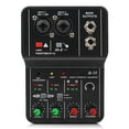 thumbnail image 1 of Professional Audio Mixer Sound Card with Monitor Electric Guitar Live Broadcast Recording for Studio Singing Computer PC, 1 of 4
