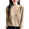 thumbnail image 2 of Neewe Sweaters for Women Fashion 2025 Cable Knit Fall Clothes High Neck Business Casual Teacher Outfits, 2 of 9