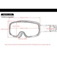 thumbnail image 3 of Protección Uv Off-Road Motocicleta Parabrisas Gafas Resistencia Al Impacto Viento Arena Gafas De Motocicleta Con Pc Lentes Resistentes A Impactos Gafas De Casco De Marco Completo Para Ciclismo Al Vogacara VI009240-03, 3 of 3