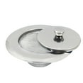 Konghyp Kitchen Sink Strainer with Deodorant Cover Stainless Steel