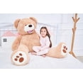 thumbnail image 4 of Peluche gigante IKASA con forma de oso de peluche, 160 cm, color marrón, 4 of 9