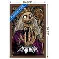 thumbnail image 3 of Anthrax - Ewing 40 Wall Poster, 14.725" x 22.375" Framed, 3 of 5