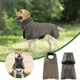 thumbnail image 2 of TIELUTT Autumn and Winter Coat British Gentleman Windbreaker Winter Cold Proof Pet Clothes Rack Small Pet Clothes for Small Dogs Pet Clothes Pet Clothes for Large Dogs Female Pet Clothes for Large Do, 2 of 6