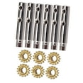 thumbnail image 2 of 6Pcs Guitare Tuning Chevilles Tuners Machine Têtes Engrenage et Broches Pièces Style7, 2 of 8