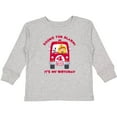thumbnail image 3 of Inktastic Fire Truck 4th Birthday Boy Boys Long Sleeve Toddler T-Shirt, 3 of 5