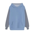 thumbnail image 5 of Bovemsi Sweatshirt for Women Oversized Hoodies Cute Cotton Plain Pullover Plus Size Hooded With Pocket Winter Outfits Camo Hoodie, 5 of 6