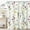 Colorful 01, variant on Watercolor Flower Fabric Rustic Wildflower Shower Curtain, Exquisite Elegant Floral Shower Curtain Set for Bathroom, Waterproof Cloth Fabric with Hooks Wildflower Bathroom Shower Curtain, 36*72in