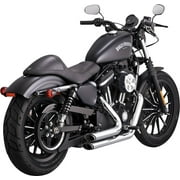 Vance & Hines Chrome Shortshots Staggered Exhaust System (17329)