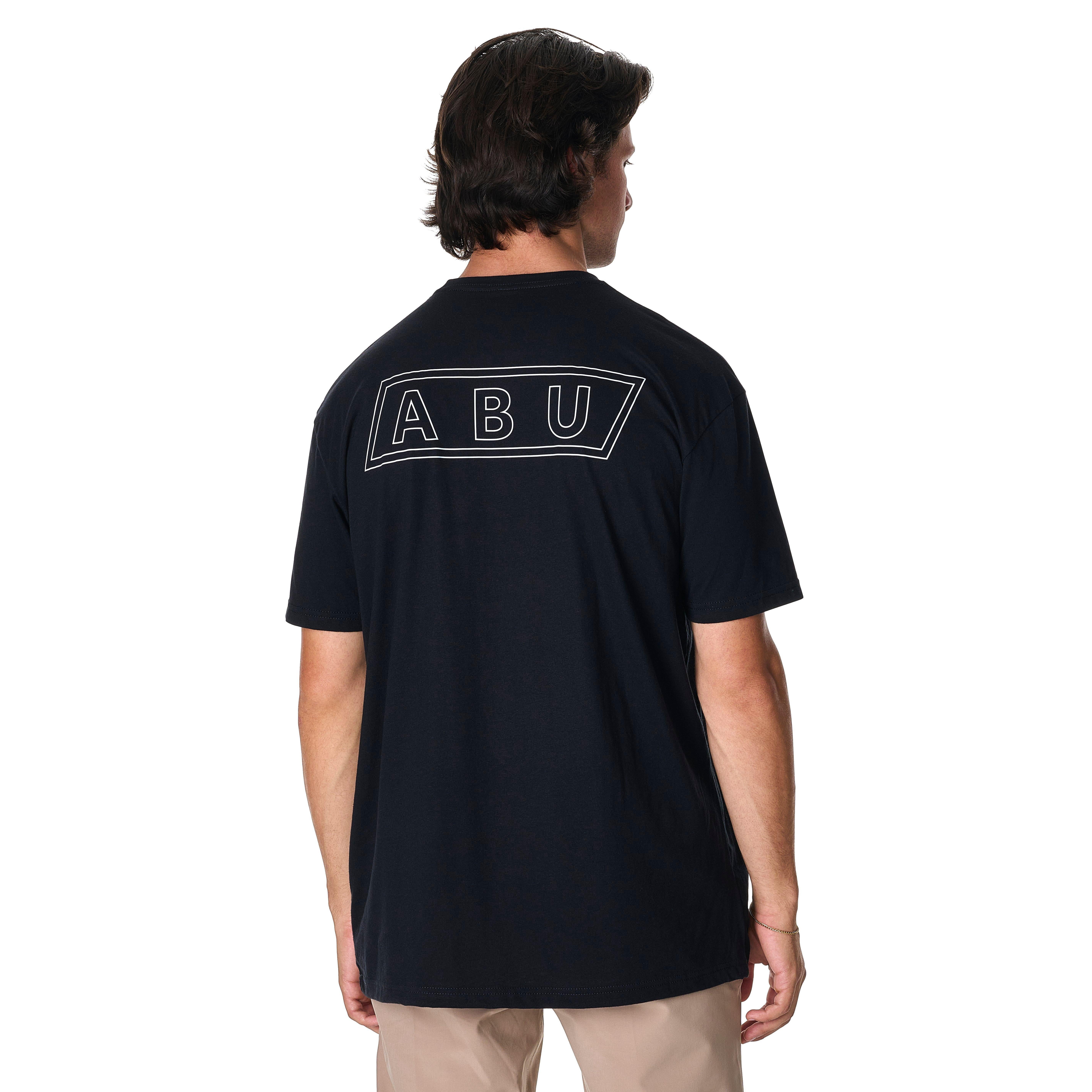 Abu Garcia ABU Double Keyline Tee, Size L (Black)