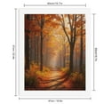 thumbnail image 2 of Paint by Numbers Kit for Adults, Autumn Forest Path Sunlight Glow Paint by Numbers, Easy Paint by Numbers Kit for Adults Beginner, DIY Adult Paint by Number Kits on Canvas, Home Decor, 2 of 7