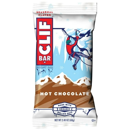 Clif Bar, Hot Chocolate, 12 Energy Bars, 2.4 Oz each
