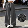 thumbnail image 5 of Zormilly Plus Size Sweatpants for Women Elastic High Waisted Baggy Wide Leg Sweatpants with Pockets Straight Leg Pants, S-5XL, 5 of 7