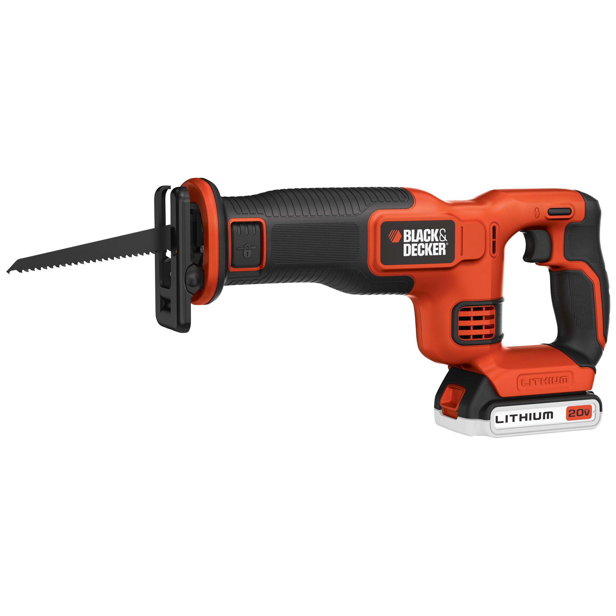 BLACK+DECKER 20-Volt Max Variable Speed Keyless Cordless Jigsaw (Bare Tool)  in the Jigsaws department at