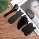 thumbnail image 1 of Obsidiana Negra Gua Sha Herramienta De Masaje Raspado Tablero De Piedra De Jade B Sincero Electrónica, 1 of 1
