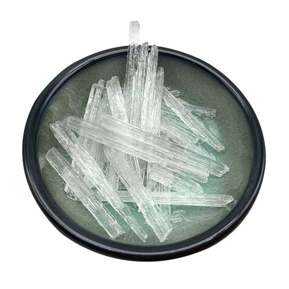 CIYISON 100g Organic Natural Menthol Crystals 100% Pure Mentha Arvensis Use in Cosmetics, Spa,Salves, Perfume,Balms, Foot Sprays