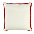 thumbnail image 2 of Red Snowflake Hooked Pillow -, 2 of 4