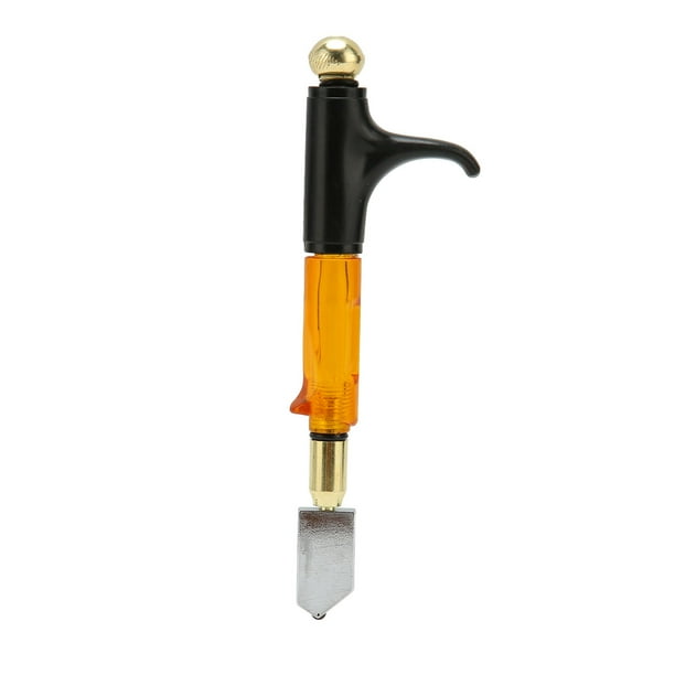 Glass cutter for thick glass outlet