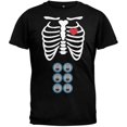 thumbnail image 1 of Halloween Lot de 6 T-Shirts Squelette pour Bébé, 1 of 1