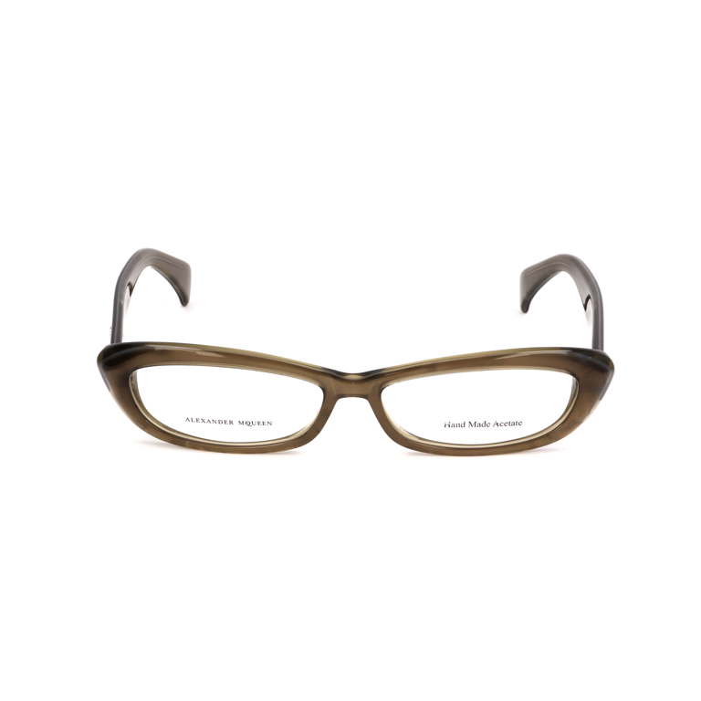 EYEGLASSES FRAME ALEXANDER MCQUEEN BEIGE WOMEN AMQ 4181 TSE 