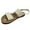 Beige, variant on CAICJ98 Womens Sandals Sandals for Women Flat Sandals Summer Ankle Strap Thong Sandals Beaded Sandals Beach Flip Flops,Brown