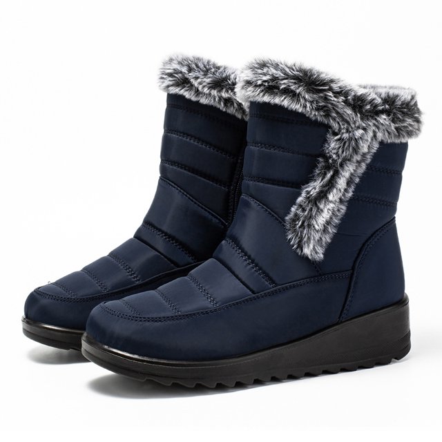 Botas Media Pantorrilla 36587458 ( 37) Azul
