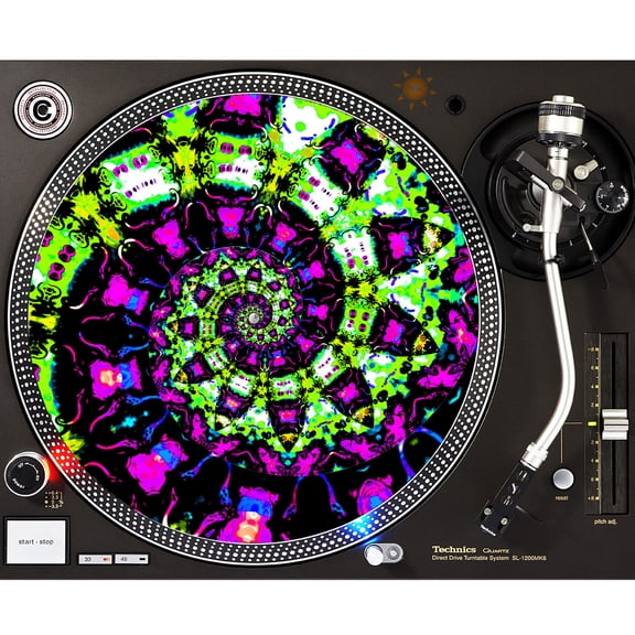 KuzmarK™ 12" DJ Turntable Slipmat - Madness Monster