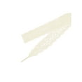 thumbnail image 6 of INSPIRE CHIC Women's Hollow Flower Shoestrings 2.5cm Width Flat Embroidered Laces Shoelace 2 Pairs Beige 90cm/35.43", 6 of 6