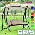 thumbnail image 2 of Housse Pare-Soleil pour Balançoire de Jardin/patio Extérieure, Format 3 Places, 2 of 11