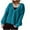 Blue, variant on Mlzmgr Cardigan Sweaters for Women Button down Long Sleeve Loose Fitted Tops Womens Loungewear Shirts
