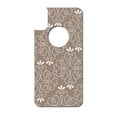 thumbnail image 3 of DistinctInk Custom SKIN / DECAL compatible with OtterBox Commuter for iPhone X / XS (5.8" Screen) - Tan White Floral, 3 of 5