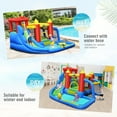 thumbnail image 6 of Costway Inflatable Bouncer Water Slide Bounce House Splash Pool without Blower, 6 of 11