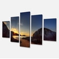 thumbnail image 2 of Collines dans une Belle Plage de Montagne - Impression sur Toile Paysage Extra Grand, 2 of 3