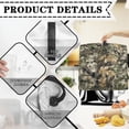 thumbnail image 4 of TSOVTHRID Forest Camo Hunting Print Stand Mixer Cover with Top Handle Foldable Waterproof Stand Mixer Dust Cover Fingerprint Resistant Kitchen Appliance Cover Reusable Accessories Decor,S, 4 of 7